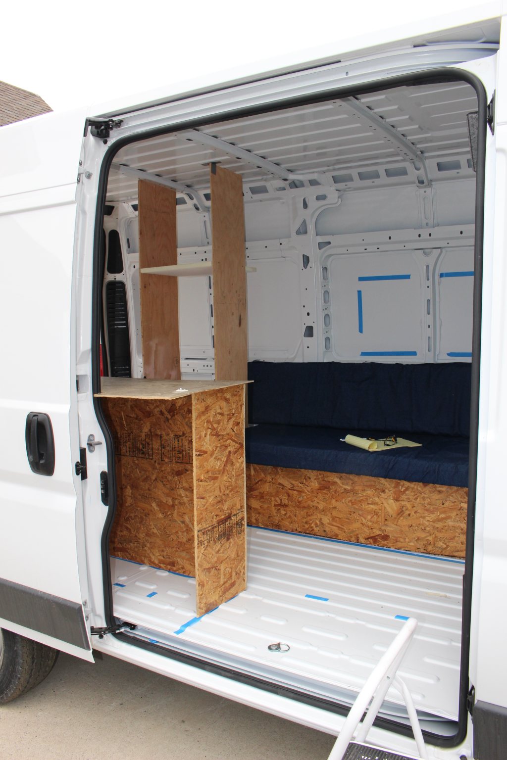 Our ProMaster Camper Van Conversion Interior Layout