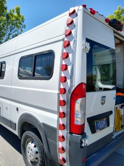 vortex generators test on camper van