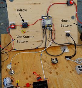 diy camper van electricla system